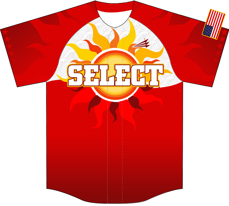 Sun Baseball Jersey
