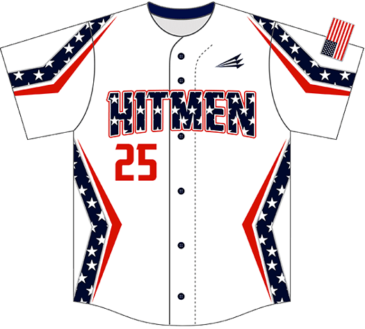 Triton Patriotic USA Baseball Jersey P134