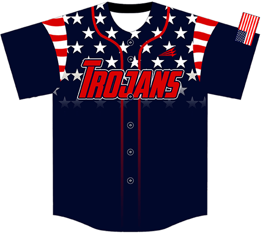 Triton Patriotic USA Baseball Jersey P137
