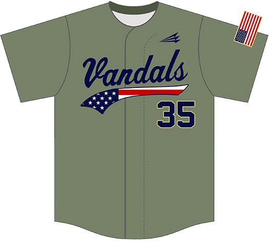 Triton Patriotic USA Baseball Jersey P141